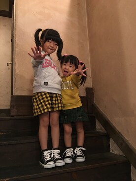 「RADCHAP（ラッドチャップ）のアイテム」を使った、ともさん（レディース・90cm）の秋コーディネート