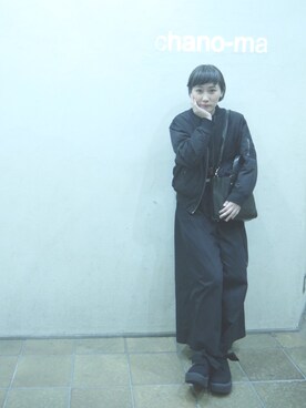 「THIS TABLE BY BEAU'RE SECOND（ヴュレセカンド）のアイテム」を使った、いわさきさん（レディース・165cm）の冬コーディネート