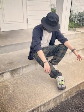 「SABBAT13（サバト）のアイテム」を使った、mikiyaさん（メンズ・165cm）の春コーディネート