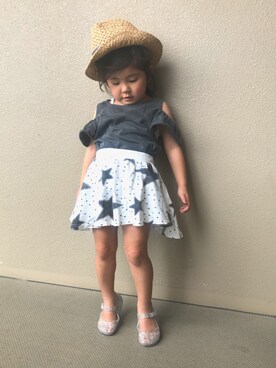 つんださん（キッズ・90cm）の夏コーディネート