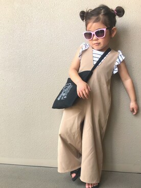 つんださん（キッズ・90cm）の夏コーディネート