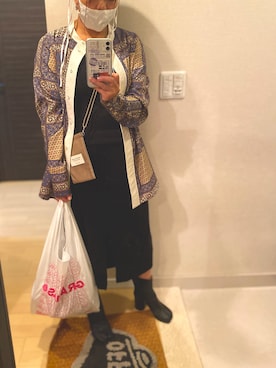 「Buffalo Bobs（バッファローボブズ）のアイテム（バッグ）」を使った、つんださん（レディース・155cm）の秋コーディネート
