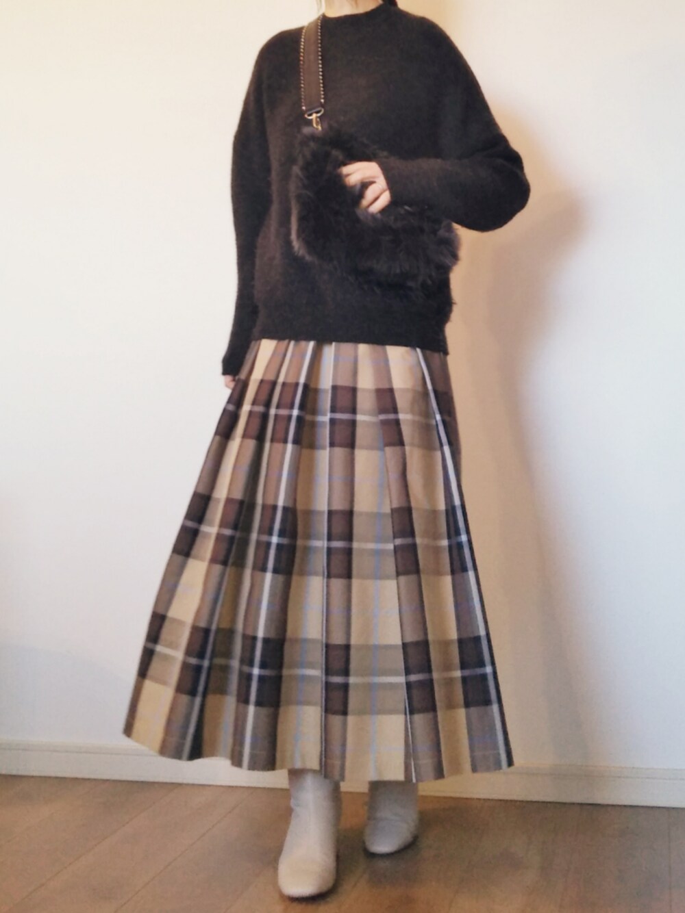 IENA（イエナ）の「ウールモヘヤガータープルオーバー◇（ニット
