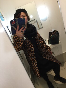 「RUDE GALLERY（ルードギャラリー）のアイテム」を使った、pietaさん（レディース・167cm）の冬コーディネート