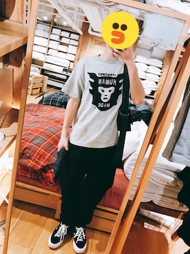 「IMMENSE（イメンス）のアイテム」を使った、SSCさん（メンズ・168cm）の秋コーディネート