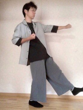 しょう🐤🐦🐧しばらく休みますさん（メンズ・173cm）の秋コーディネート