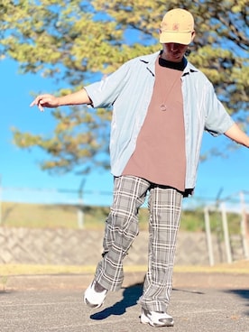 しょう🐤🐦🐧しばらく休みますさん（メンズ・173cm）の秋コーディネート