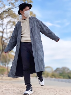 しょう🐤🐦🐧しばらく休みますさん(メンズ・173cm)の冬コーディネート