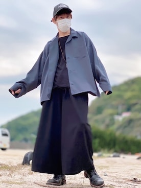 しょう🐤🐦🐧しばらく休みますさん(メンズ・173cm)の春コーディネート