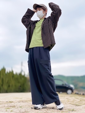 しょう🐤🐦🐧しばらく休みますさん（メンズ・173cm）の春コーディネート