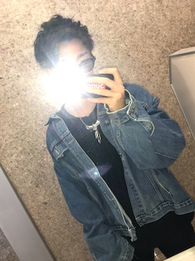 「American Eagle（アメリカンイーグル）のアイテム（アクセサリー）」を使った、ゆーひさん（メンズ・170cm）の春コーディネート