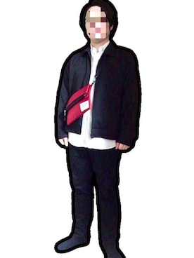「COLONY 2139（コロニートゥーワンスリーナイン）のアイテム（ブルゾン）」を使った、でんさん（メンズ・171cm）の春コーディネート