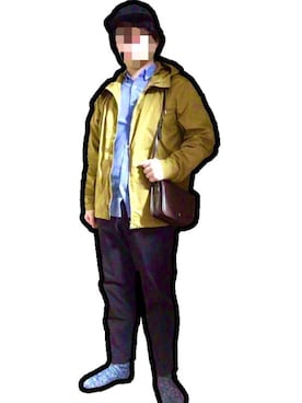 でんさん（メンズ・171cm）の春コーディネート