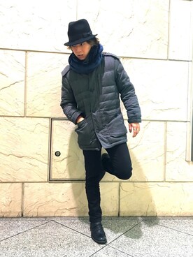 SHINJIROさん（メンズ・173cm）の冬コーディネート
