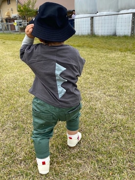 たすくん⭐️さん（キッズ・70cm）の春コーディネート