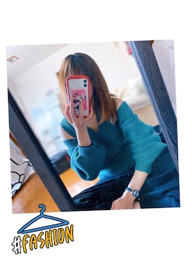 「Discoat」｜「アイテム（腕時計）」を使った、Hina Yoshinoさん（レディース・158cm）の冬コーディネート