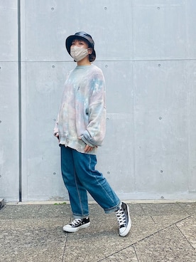 「アイテム（マスク）」を使った、🅂🄰🄺🄸🄺🄾さん（レディース・154cm）の冬コーディネート