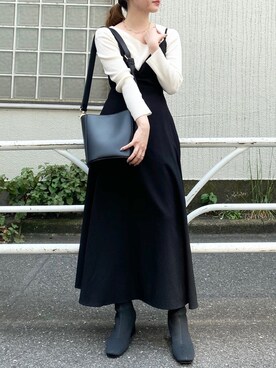 「アイテム（ワンピース/ドレス）」を使った、みず・チャンさん（レディース・157cm・10代）の夏コーディネート