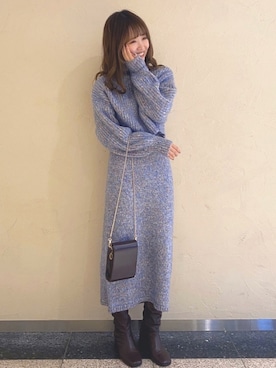 みず・チャンさん（レディース・157cm）の秋コーディネート