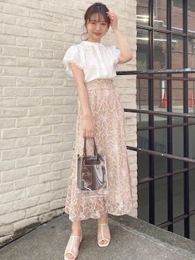 みず・チャンさん（レディース・157cm）の春コーディネート