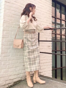 みず・チャンさん(レディース・157cm)の春コーディネート