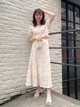 みず・チャンさん（レディース・157cm）の夏コーディネート