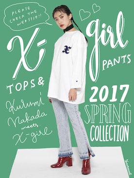 中田クルミさん（レディース・168cm）の春コーディネート