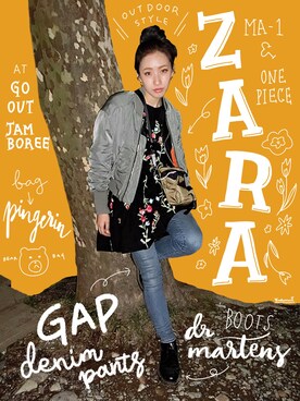 中田クルミさん（レディース・168cm）の春コーディネート