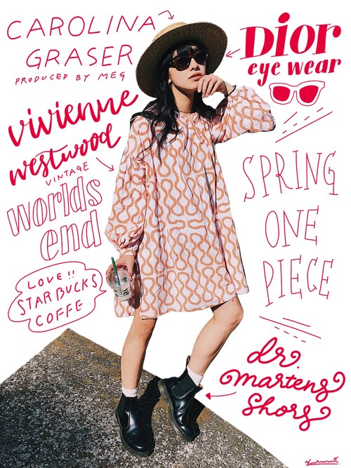 中田クルミ World S Endのチュニックを使ったコーディネート Wear