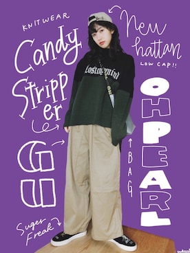 中田クルミさん（レディース・168cm）の秋コーディネート