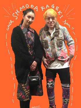 「H&M（エイチ・アンド・エム）のアイテム（ワンピース）」を使った、中田クルミさん（レディース・168cm）の春コーディネート