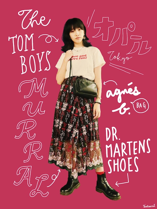 中田クルミ使用（THE TOMBOYS）的時尚穿搭