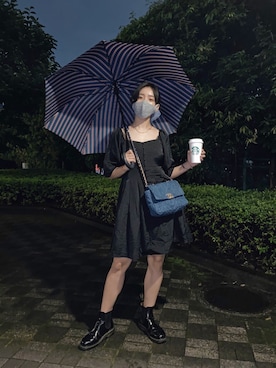 「シュシュ」｜中田クルミさん（レディース・168cm・20代）の夏コーディネート