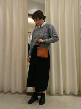 おざさん（レディース・163cm）の秋コーディネート