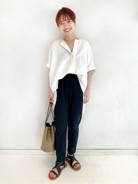 「JVAM（ジェーヴィエーエム）のアイテム」を使った、moriさん（レディース・148cm）の春コーディネート
