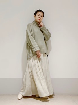 「KBF+」｜「アイテム（ブーツ）」を使った、きっしゃんさん（レディース・151cm）の秋コーディネート