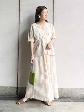 「kbf_ootd」｜きっしゃんさん（レディース・151cm）の夏コーディネート