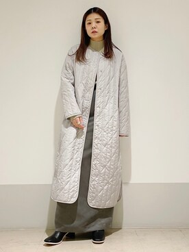 「KBF+」｜「アイテム（ジャケット/アウター）」を使った、きっしゃんさん（レディース・151cm）の冬コーディネート