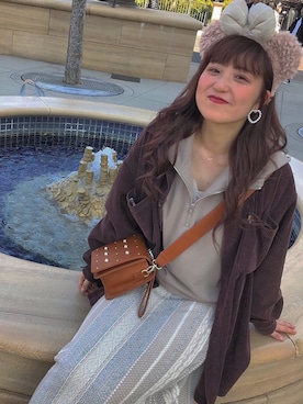 「SUNNY SIDE UP（サニーサイドアップ）のアイテム」を使った、hottan さん（レディース・161cm）の春コーディネート