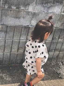「フォロー、イイネ、お気に入り登録お願いします♡」｜「アイテム（オールインワン・サロペット）」を使った、yuamamaさん（レディース・156cm）の春コーディネート