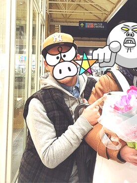 Hiroさん（メンズ・170cm）の冬コーディネート