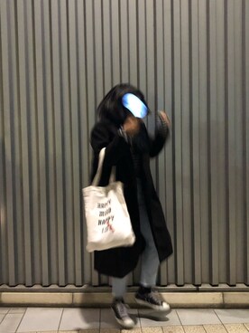 「HOTPING（ホッピン）のアイテム（ジャケット/アウター）」を使った、®︎さん（レディース・171cm）の冬コーディネート