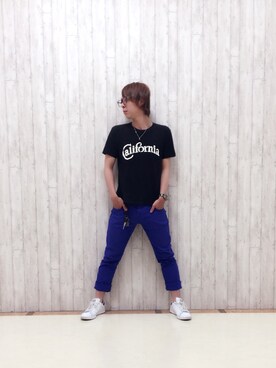 「classicalelf（クラシカルエルフ）のアイテム（チノパンツ）」を使った、ひろぴん（クラシカルエルフ）さん（メンズ・174cm）の夏コーディネート