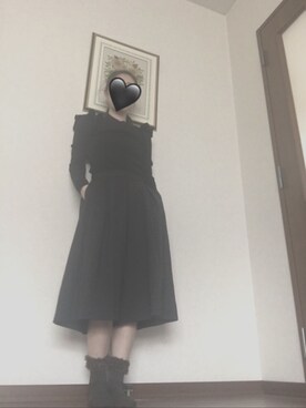 「MINIMUM（ミニマム）のアイテム（トップス）」を使った、shihoさん（レディース・157cm）の冬コーディネート