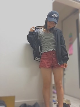 「adidas（アディダス）のアイテム（ブーティ）」を使った、にーなさん（レディース・147cm）の春コーディネート