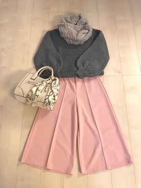 naa❤︎chanさん（レディース・148cm）の冬コーディネート