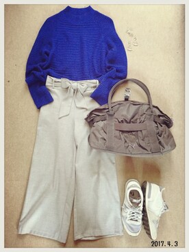 hamaさん（レディース・156cm）の春コーディネート