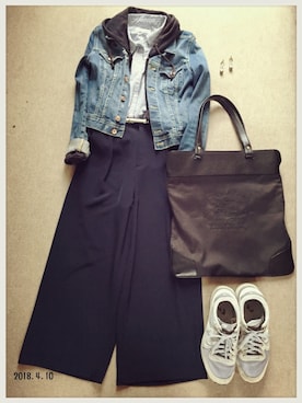 hamaさん（レディース・156cm）の春コーディネート