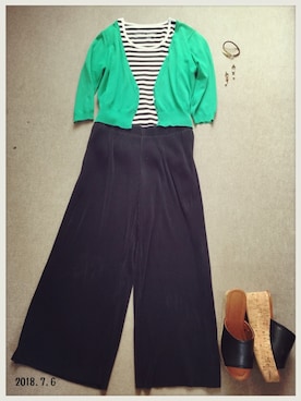 hamaさん（レディース・156cm）の夏コーディネート