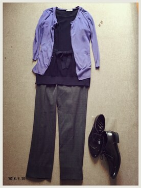 「milady（ミレディ）のアイテム」を使った、hamaさん（レディース・156cm）の秋コーディネート